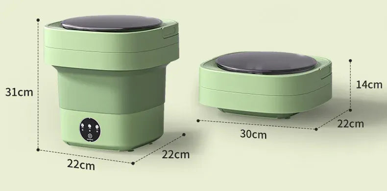 Foldable Portable Mini Washing Machine 220V