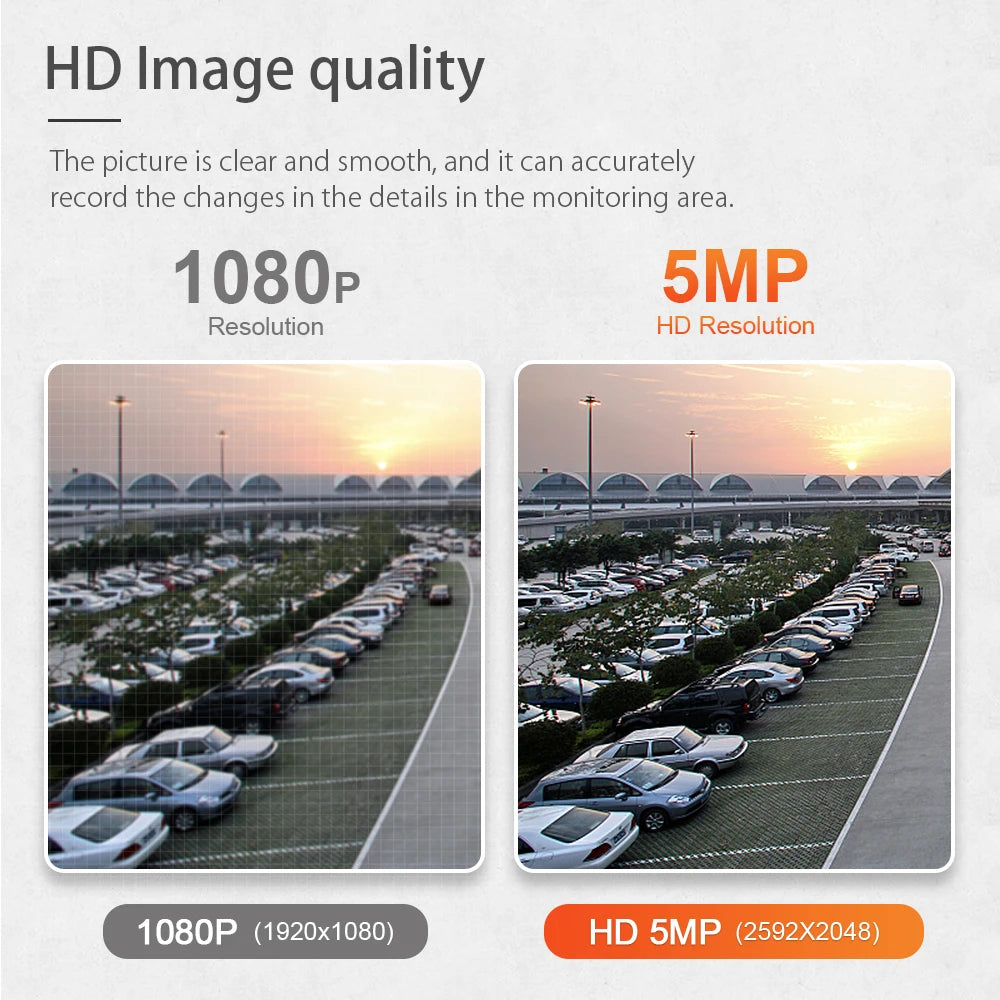 INQMEGA 5MP Tuya Outdoor PTZ Camera Ai Human Detect 1080P Security CCTV Camera Add Google Home And Alexa Wifi IP Camera