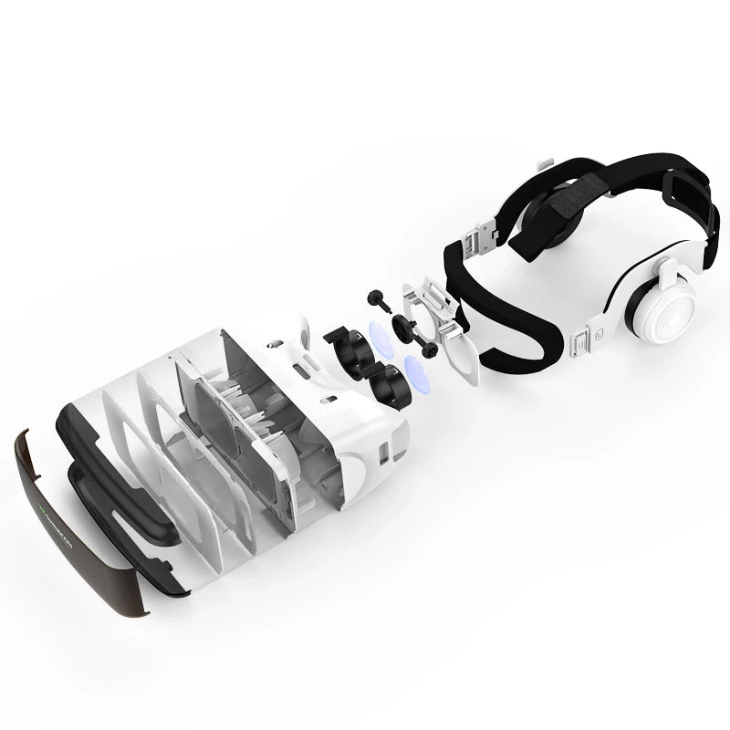 VR Headset for Smartphone – Immersive 3D Virtual Reality Glasses Tidesmit