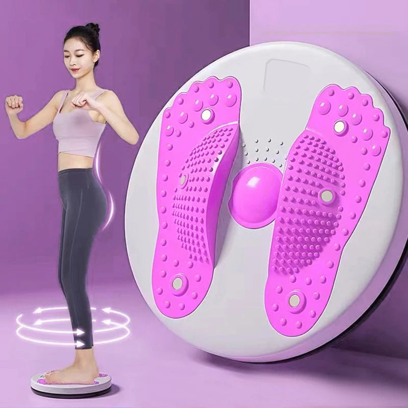 Waist Twisting Disc for Abdominal Fitness - Portable Toning Device Body Shaping Massage Equipment Tidesmit