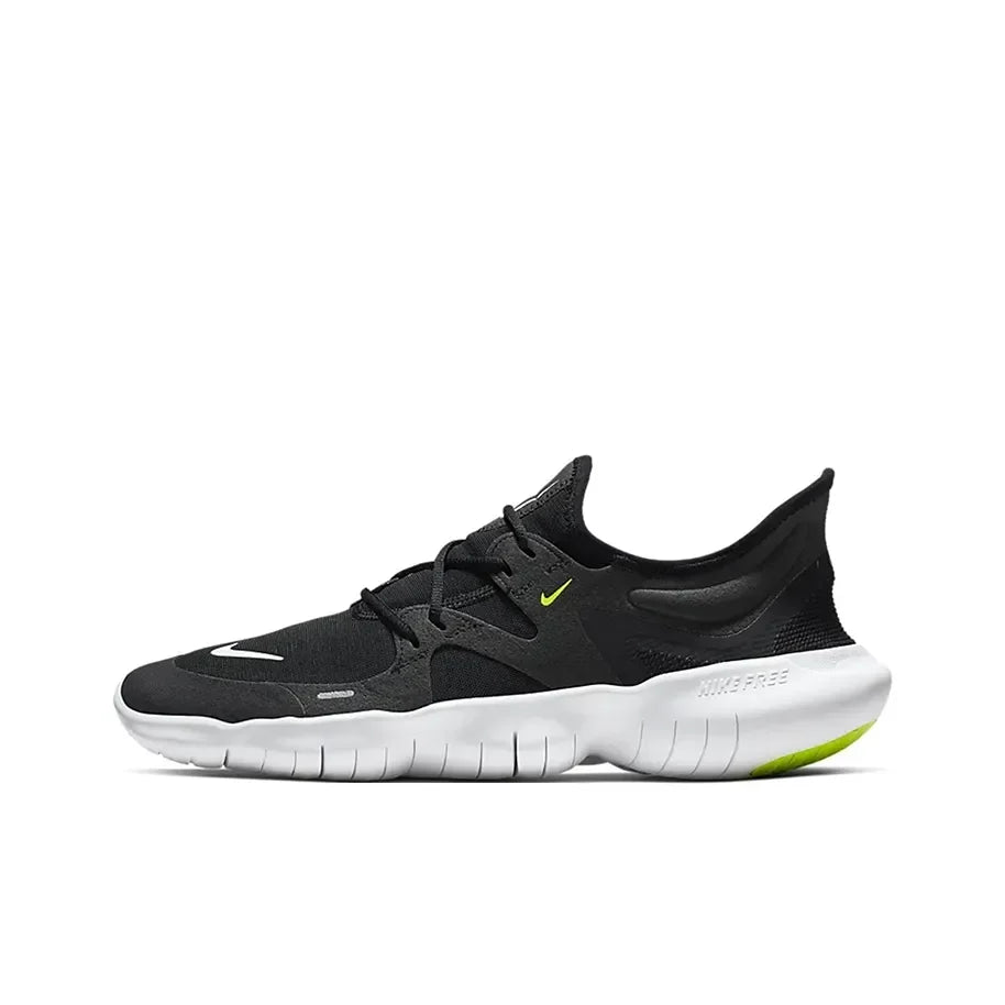 AQ1289-100 Nike Free RN 5.0 Breathable Lightweight Soft Barefoot Feel Neutral Sports Running Shoes Casual Sneakers