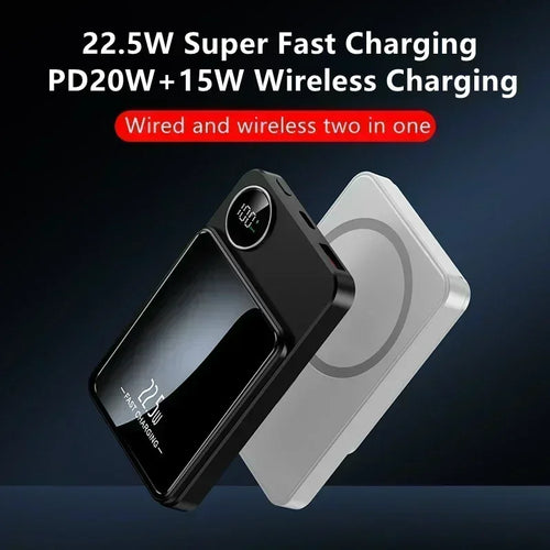 Magnetic Wireless Power Bank 20000mAh | PD Fast Charging Tidesmit Tidesmit