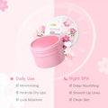 Sakura Lip Mask - Moisturizing Repair Treatment for Dry Lips 15g Lip Care 15g Tidesmit