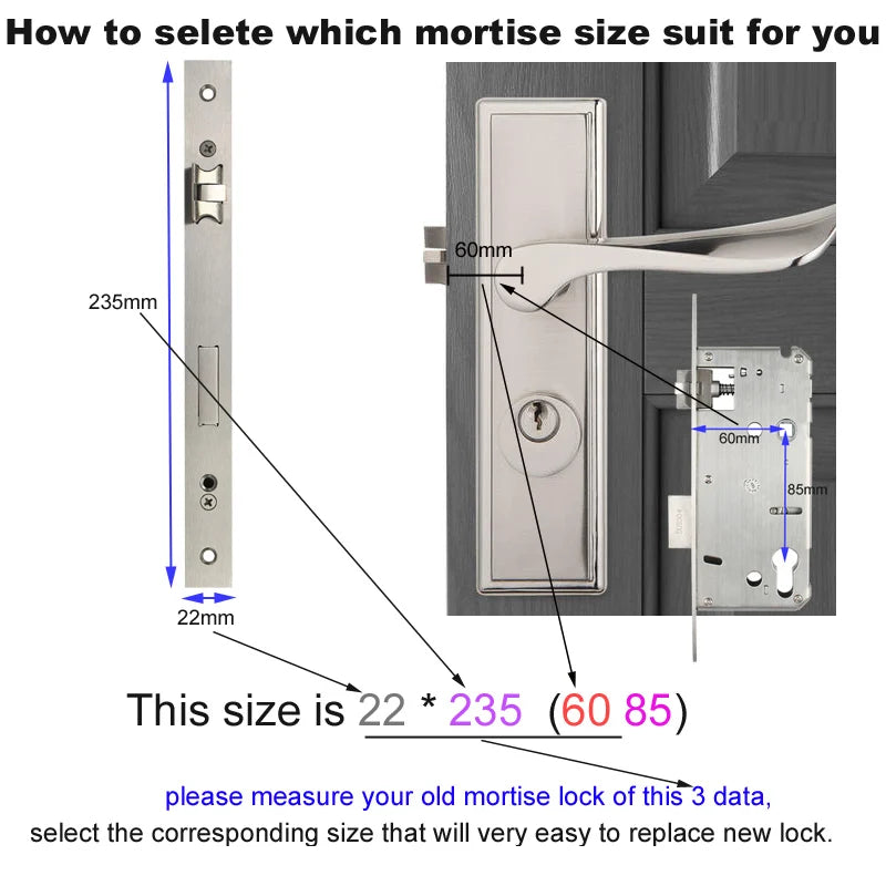 Tuya Wifi App Waterproof Smart Aluminum Door Lock Euro Double Hook Mortise Fingerprint Password Electronic Sliding Door Lock