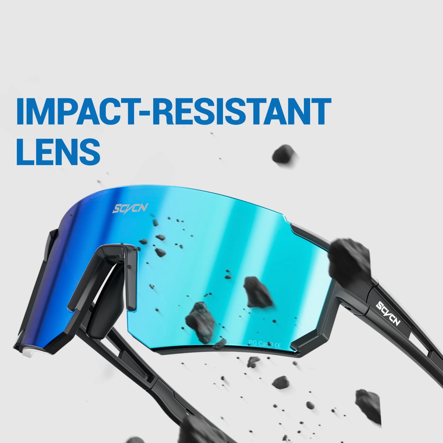 SCVCN Hot Outdoor Sport Cycling Sunglasses MTB Bike Cycling Hiking Eyewear Running Men Women Pickleball UV400 Windproof Goggle