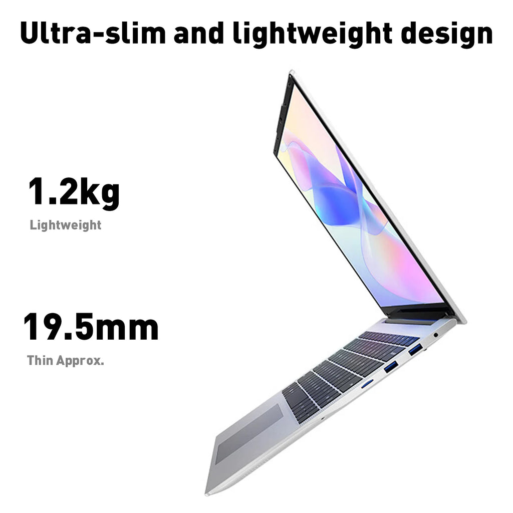 14.1 Inch Ultra Slim Laptop 32GB RAM 2TB SSD Windows 11 Intel Core i7 8650U Gaming PC Gamer Office Notebook 1920x1080 HD Pro