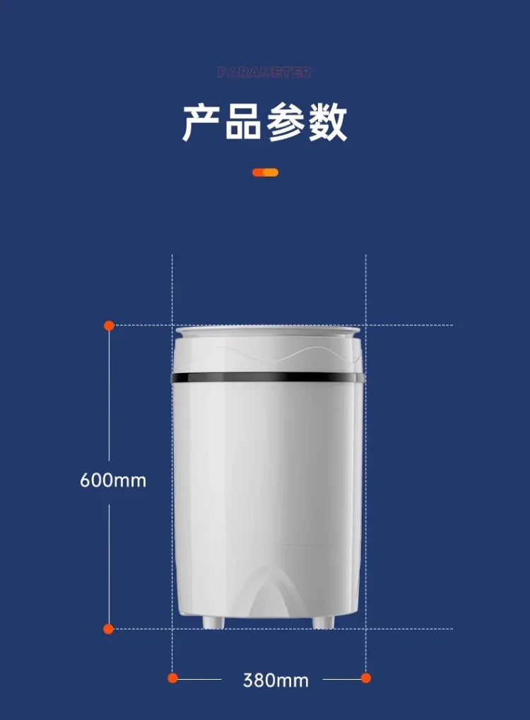 Tidesmit 220V semi-automatic shoe washing machine for home use featuring compact design for shoes, socks, underwear