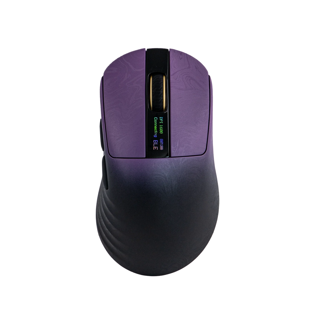 EPOMAKER Carbonis Tri-mode Wireless PAW3950 Sensor Gaming Mouse 8K Polling Rate & 30K DPI Ergonomic Mouse with Digital Display