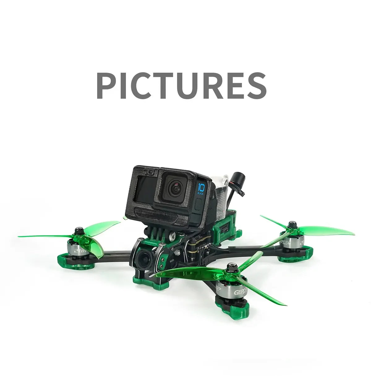 GEPRC Mark5 O3 HD 5-Inch FPV Drone 6S TBS Nano Orange Tidesmit