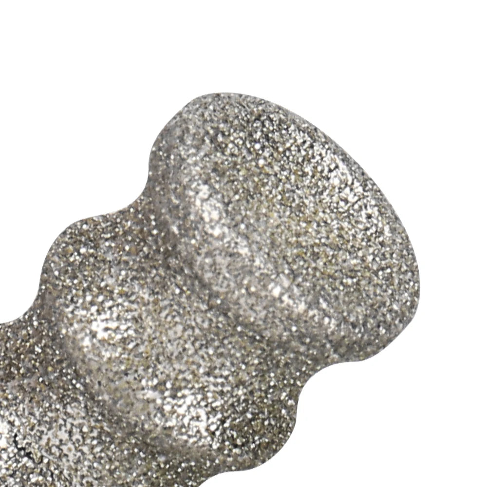 2-pack silver electric dog nail grinder replacement heads for safe, smooth pet paw grooming and claw trimming.