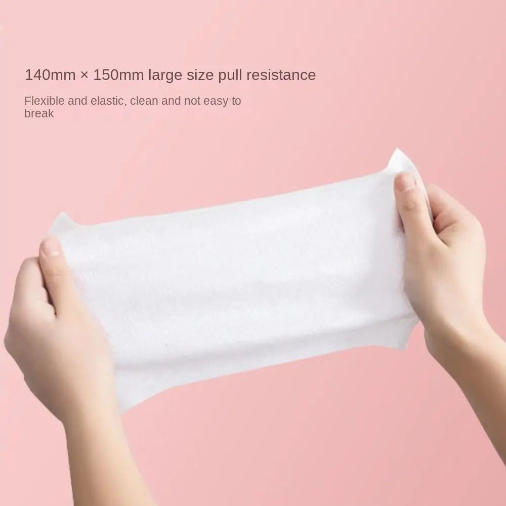 10Pcs/Pack New Spunlace Nonwoven Fabric Baby Wipes Portable Extractable Water Tissue EDI Pure Water Disposable Wet Wipes
