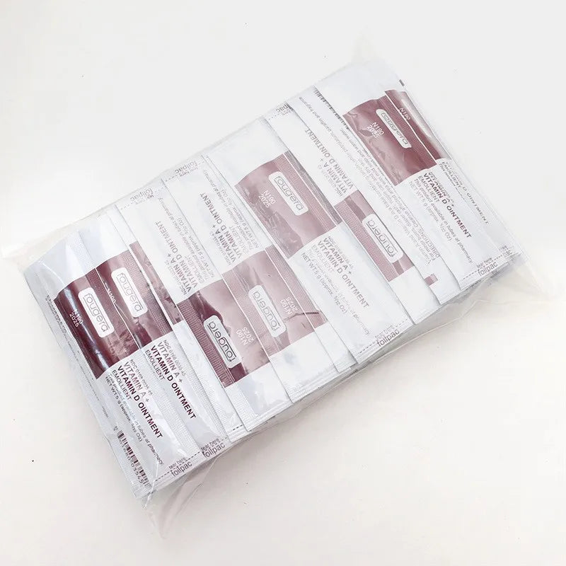 100Pcs Fougera Tattoo Repair Aftercare Vitamin Ointment A&D Anti Scar Healing Gel Cream Permanent Makeup Eyebrow Lip Supplies