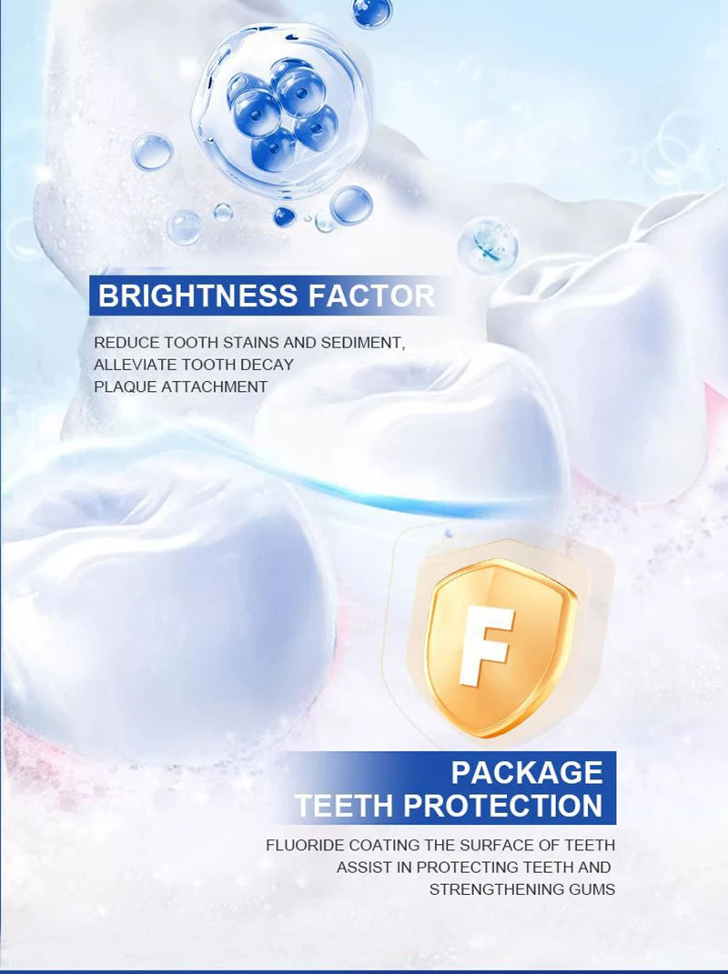 Tidesmit whitening toothpaste with hydroxyapatite for plaque removal, gum health, and fresh breath deep cleaning.