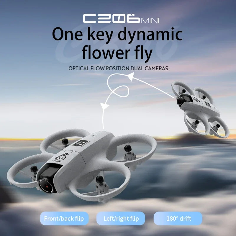 Mini 4K Camera Drone - Foldable Remote Control Aircraft Tidesmit