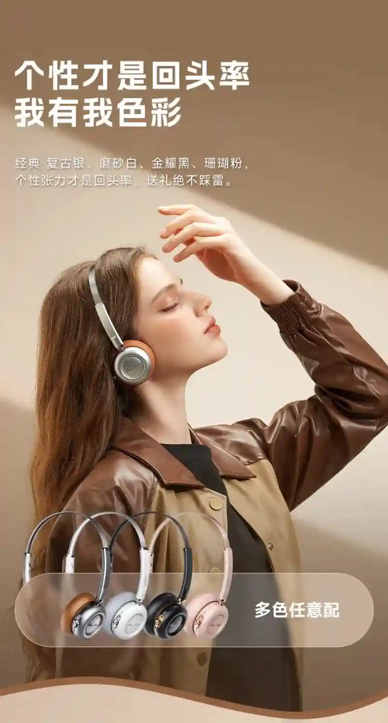 Wireless Bluetooth Gaming Headphones with Active Noise Cancellation Tidesmit
