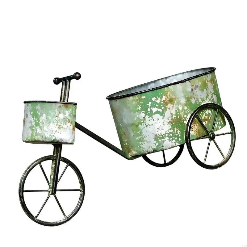 Classical Wrought Iron Creative Flower Pot Home Furnishing Outdoor Gardening Metal Flower Pot Courtyard Garden Decoration P9YB