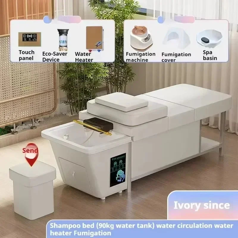 Head Spa Shampoo Chair with Integrated Water Tank - Japanese Wash Basin Massage Chairs STYLE5 Tidesmit