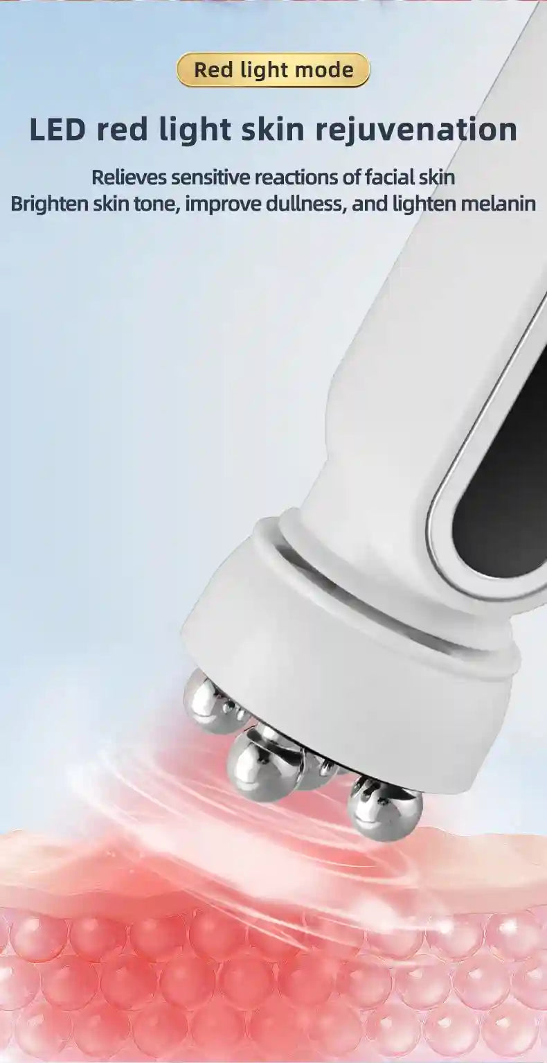 EMS Facial Massager & RF Skin Firming Device | Tidesmit White Eye Massage Instrument Tidesmit