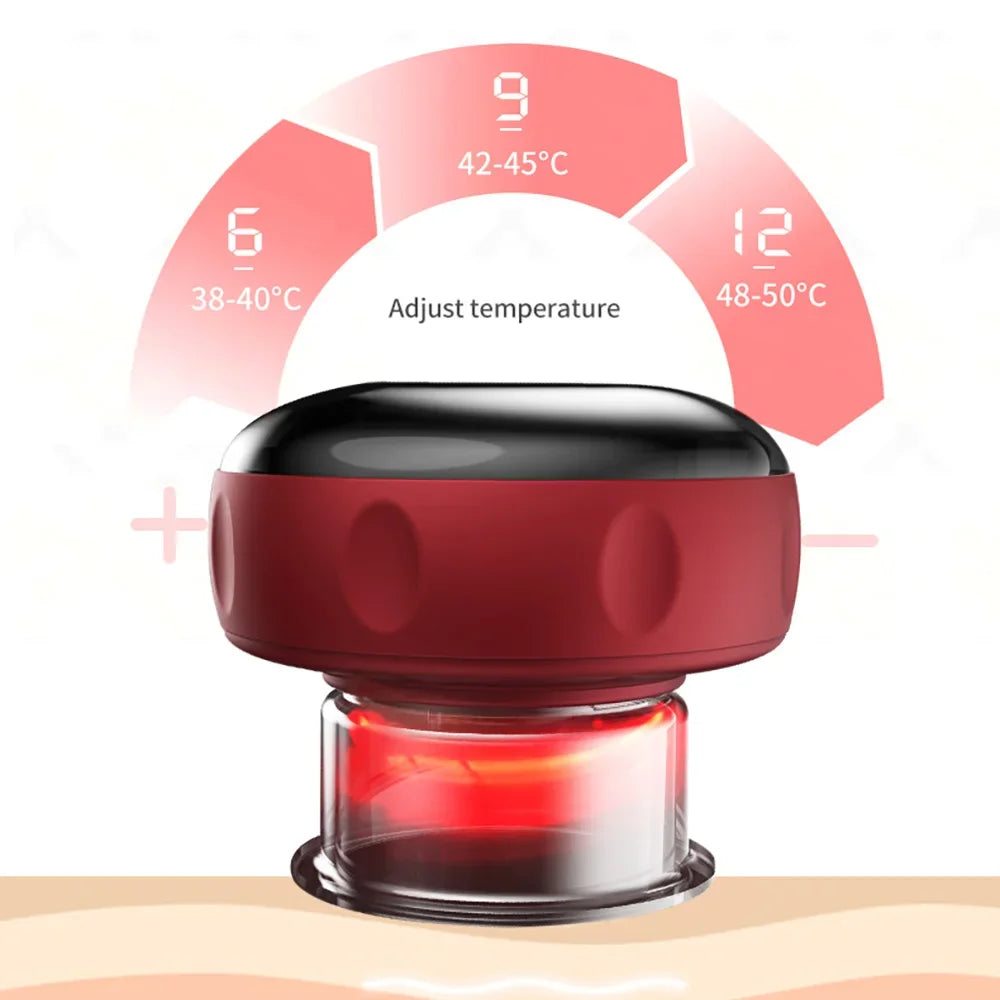 Smart Vacuum Cupping Massager - Portable Electric Muscle Relief Tool Body Shaping Massage Equipment Tidesmit