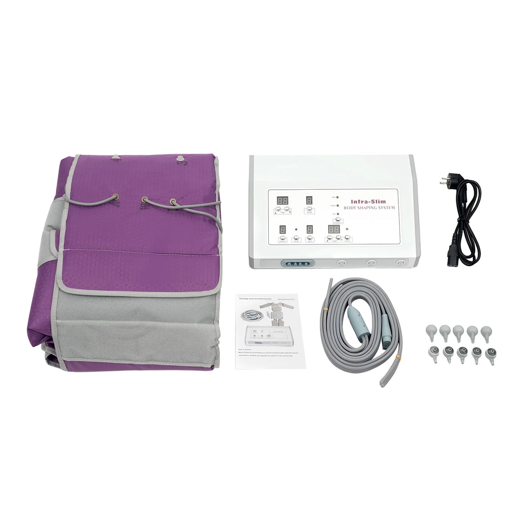Full Body Massage Suit with Infrared Heat Therapy - 220V Portable Device Body Shaping Massage Equipment Tidesmit