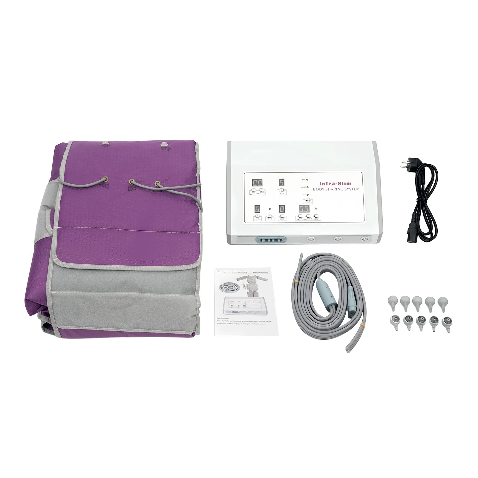 Full Body Massage Suit with Infrared Heat Therapy - 220V Portable Device Body Shaping Massage Equipment Tidesmit