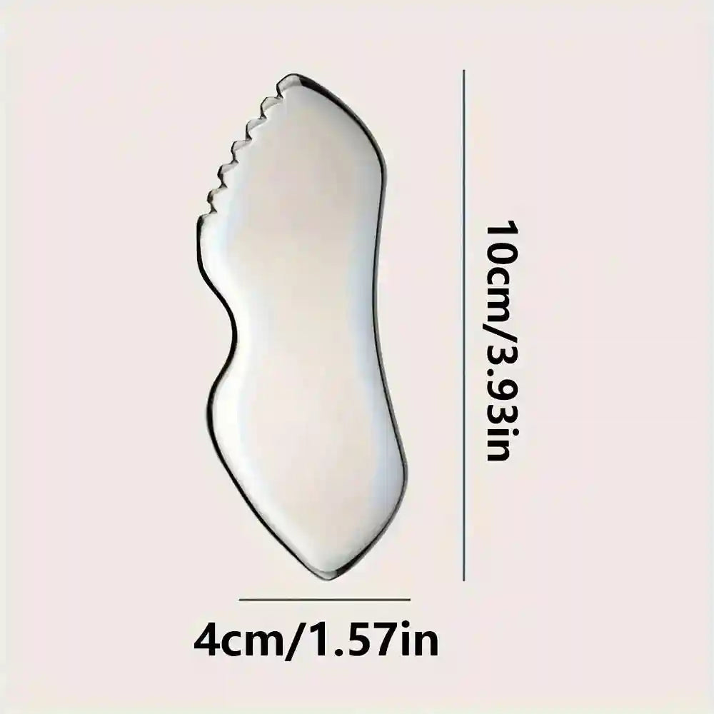 Stainless Steel Gua Sha Tool for Face Massage and Eye Care - Tidesmit Eye Massage Instrument Tidesmit