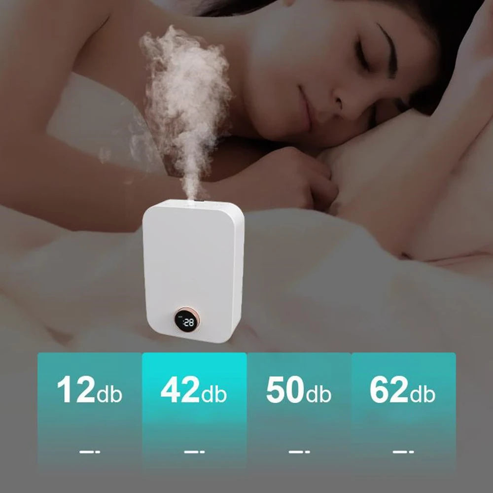 Smart Essential Oil Diffuser Fragrance Aromatherapy Scent Diffuser Machine Air Freshener Waterless Aroma Diffuser for Hotel