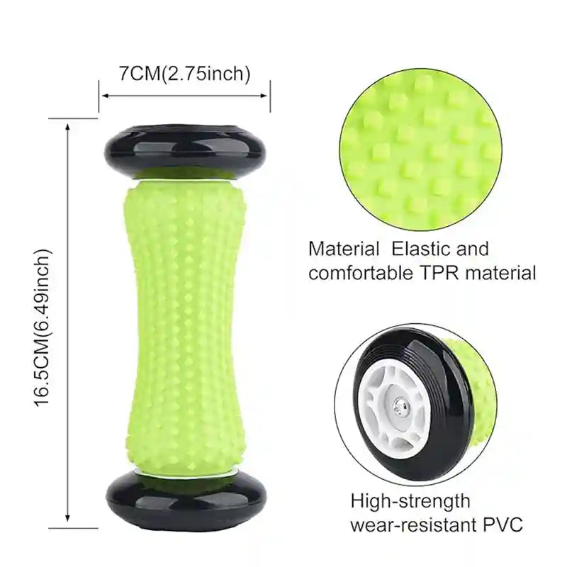 Foot Massage Roller: Deep Tissue Muscle Relief Tool - Tidesmit Massage Roller Tidesmit
