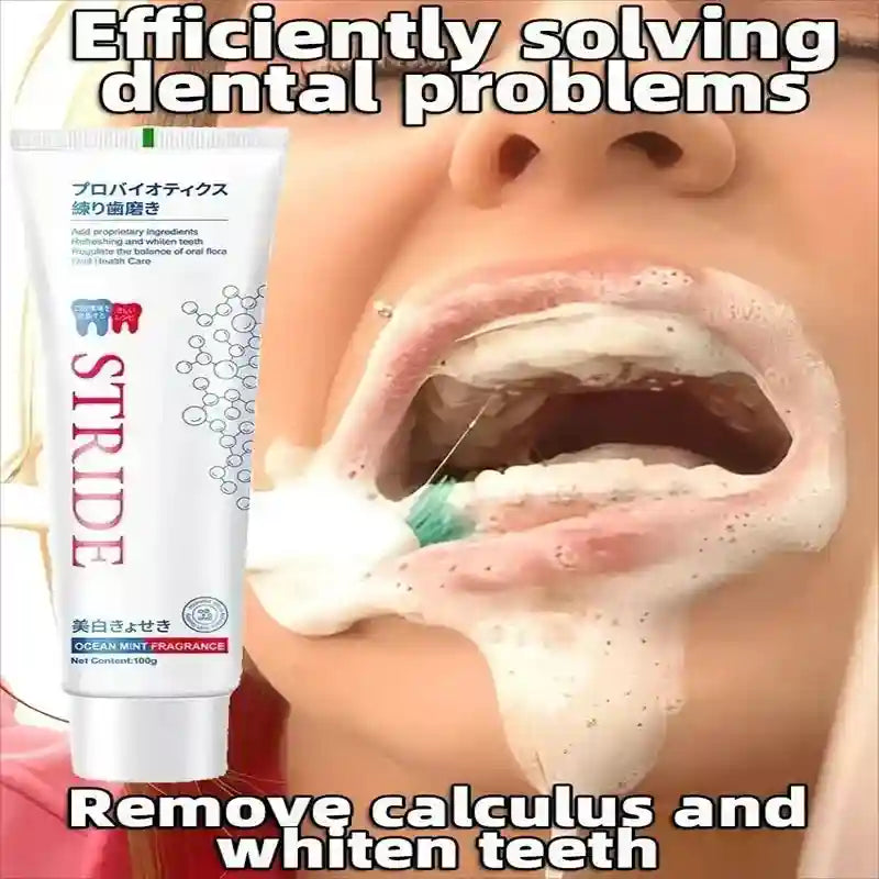 Tidesmit teeth whitening toothpaste for dental calculus removal and periodontitis prevention