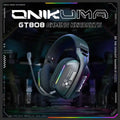 Tidesmit GT808 Wireless Gaming Headphones - Low Latency Over-Ear Black GT808 Tidesmit