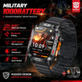 Official Transformers Men Military Smartwatch 1000mAh Big Battery 2.01" HD AMOLED Display Bluetooth Call Waterproof Smart Watch
