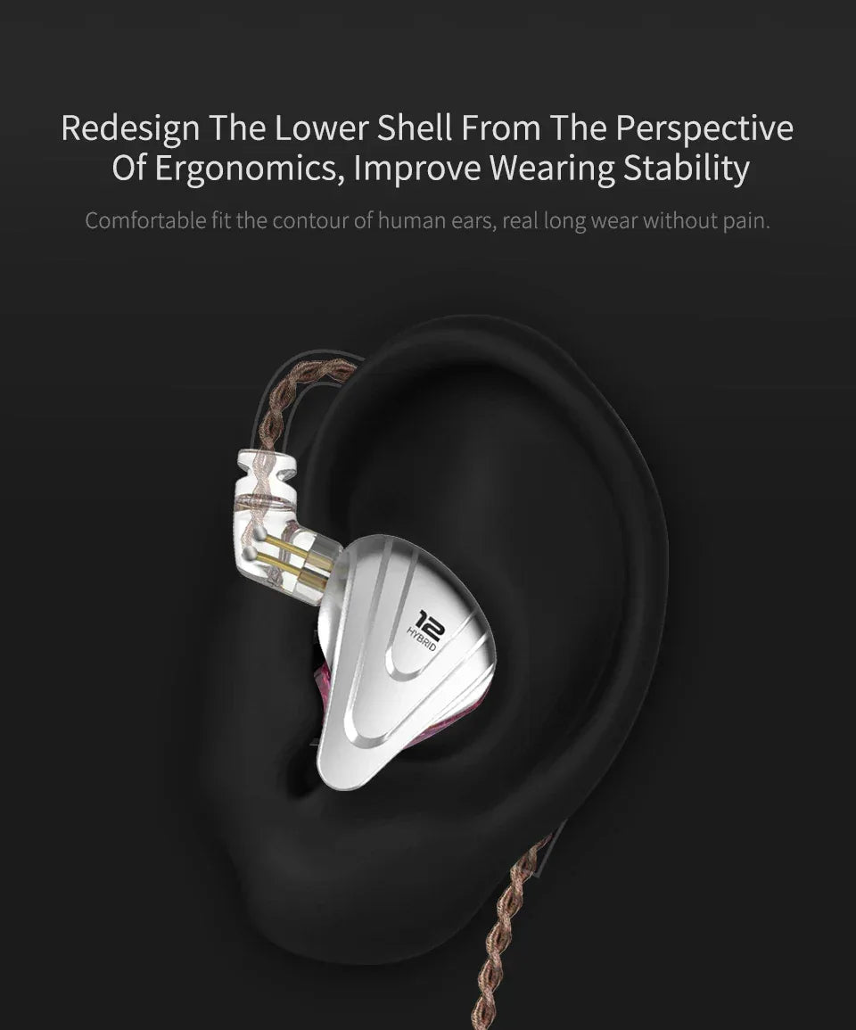 12 Driver Hybrid HiFi In-Ear Monitors | Tidesmit ZSX Series Tidesmit
