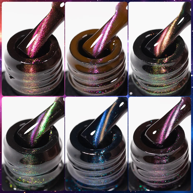 Cat Eye Magnetic Gel Polish 7.5ml - Professional Long-Lasting Nail Art Permanent Makeup Machines Tidesmit
