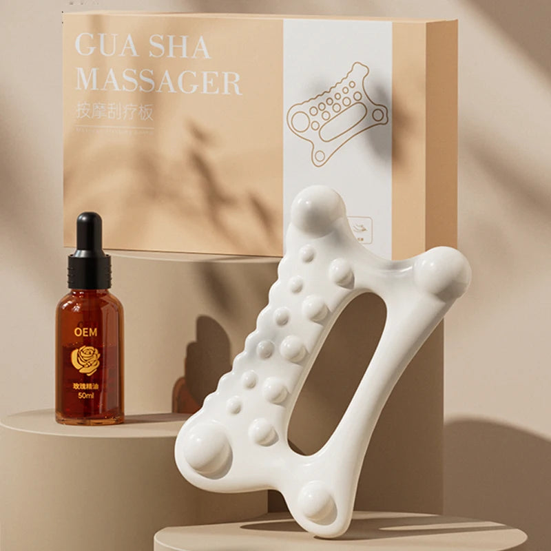 Gua Sha Massage Tool - Resin Body Scraper for Muscle Relief | Tidesmit Body Shaping Massage Equipment Tidesmit