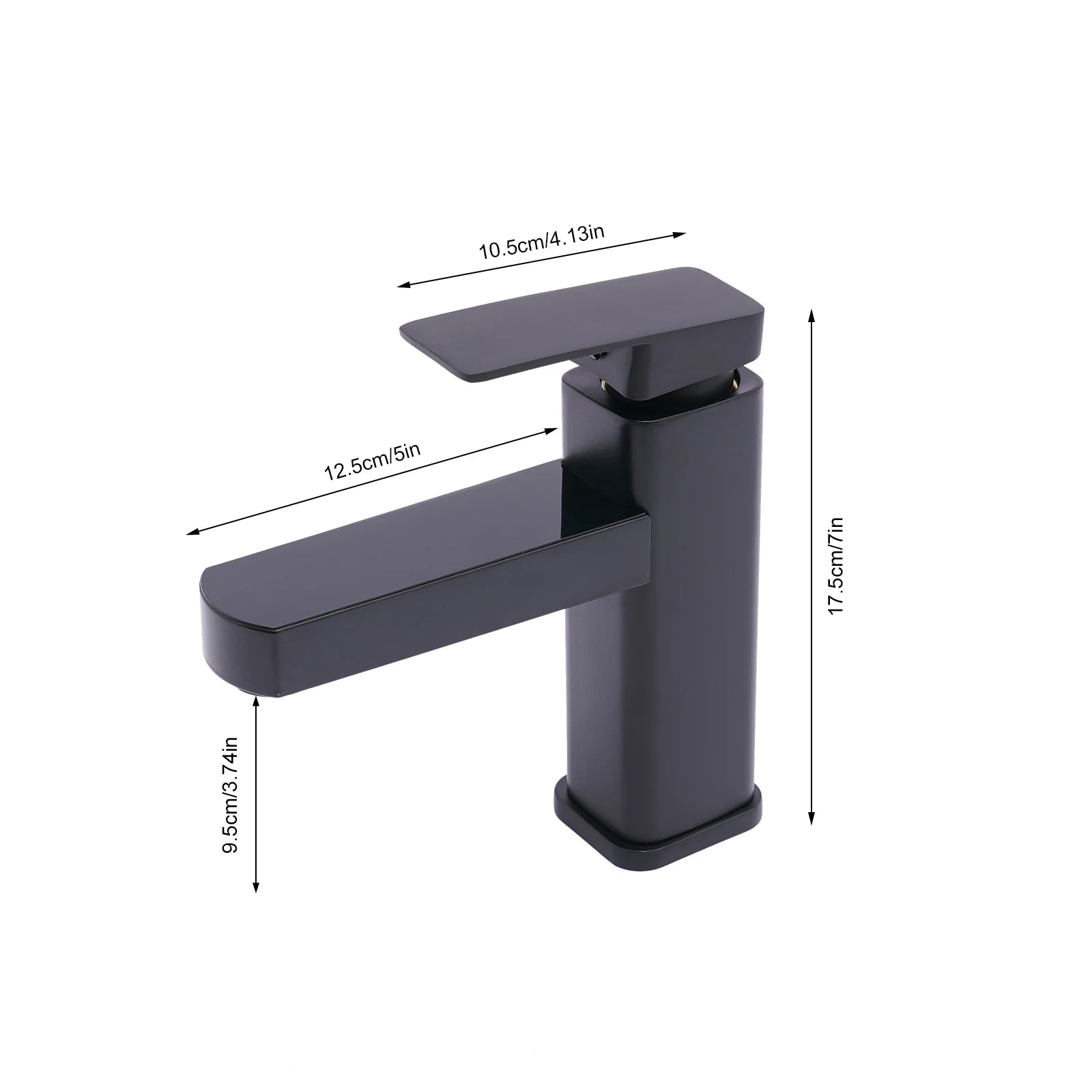 Modern Digital LED Waterfall Faucet with Hot and Cold Control Stainless Steel Kitchen Sink Mixer Tap with Aerator Deck Mounted