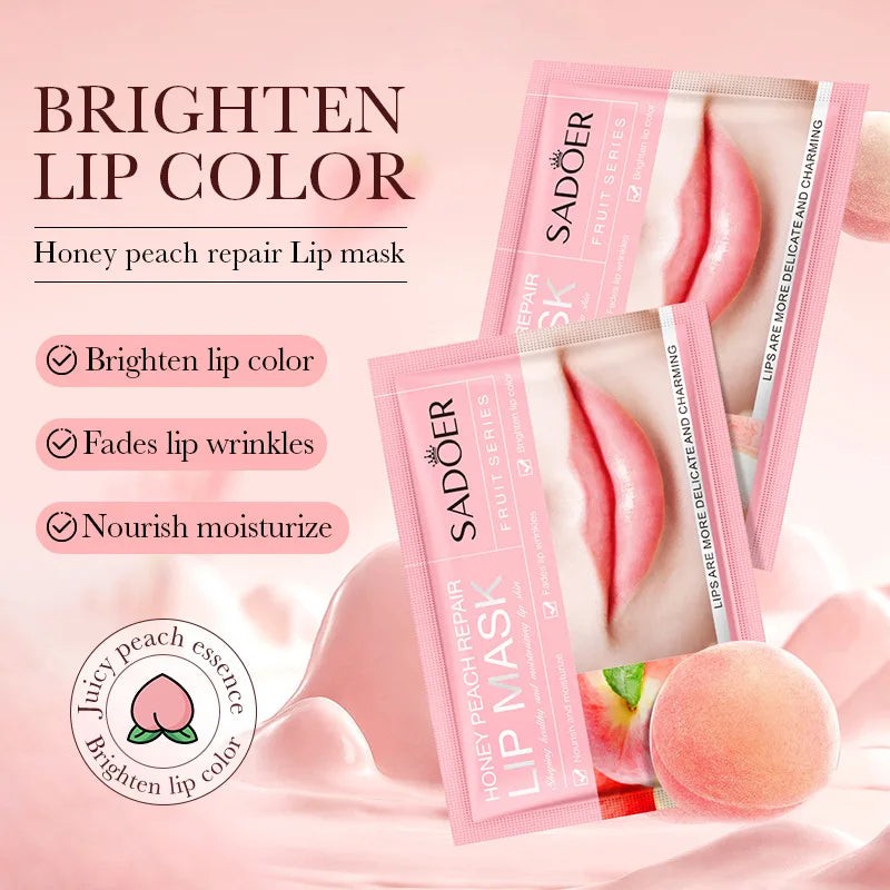 Moisturizing Lip Mask - Nourishing Collagen Gel Patches (10pcs) Lip Care Tidesmit