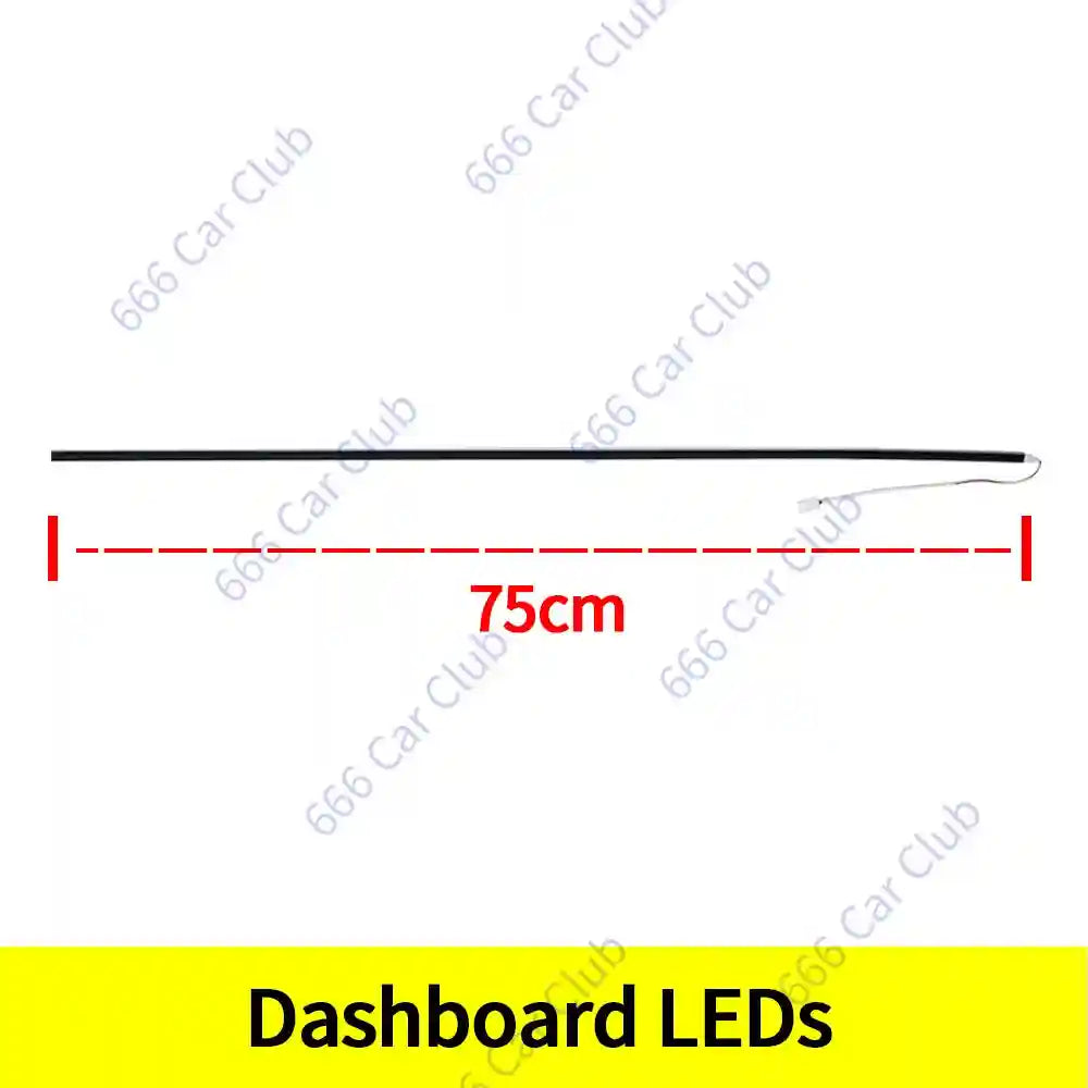 Mercedes-Benz Ambient LED Turbine Vents, 12-Color Interior Lighting Kit Center console LED CN Tidesmit