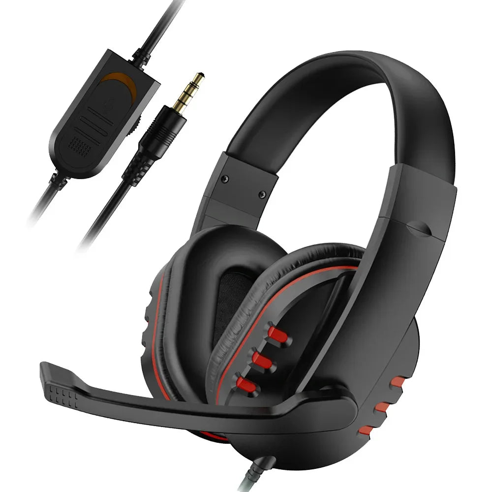 Tidesmit Wired Gaming Headset with Microphone for PC and PS4, Blue Tidesmit