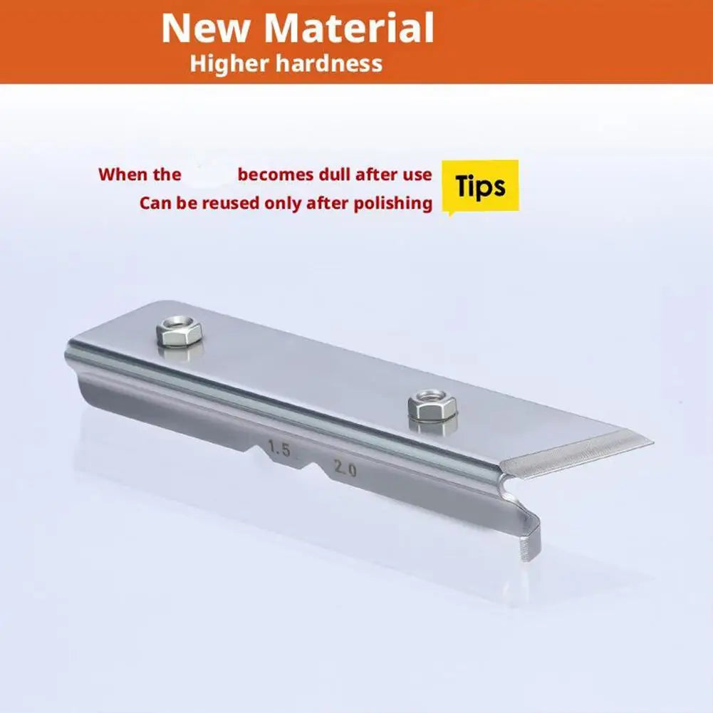 Right Angle/arc Universal Trimming Knife Woodworking 3-in-1 Edge Deburring Scraper Precision Wood Board Mini Chamferer Tools