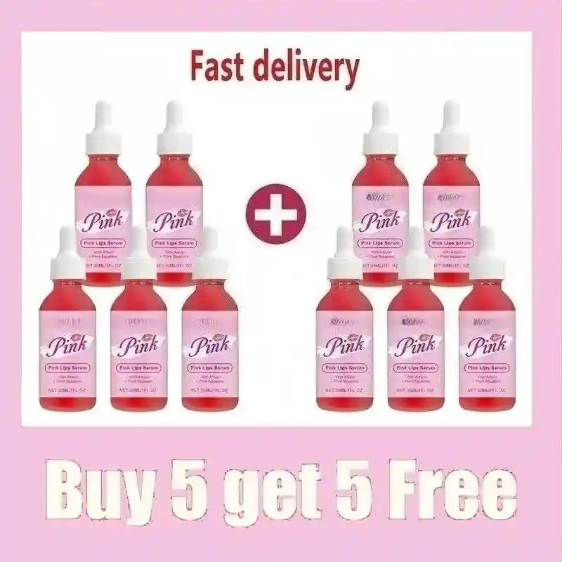 Instant Lip Plumping Serum | Moisturizing Anti-Wrinkle Treatment Lip Care 10pcs Tidesmit