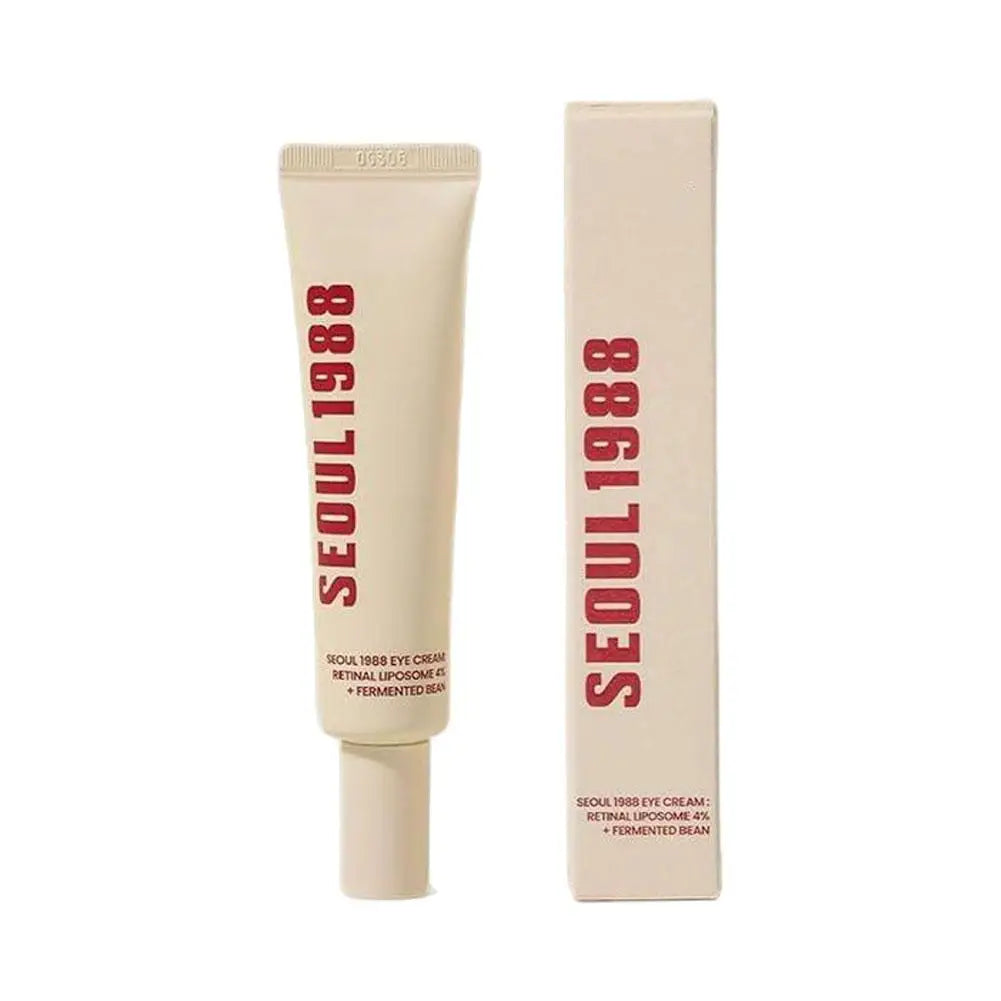 Seoul 1988 cream tube and carton, beige tube with red 1988 lettering