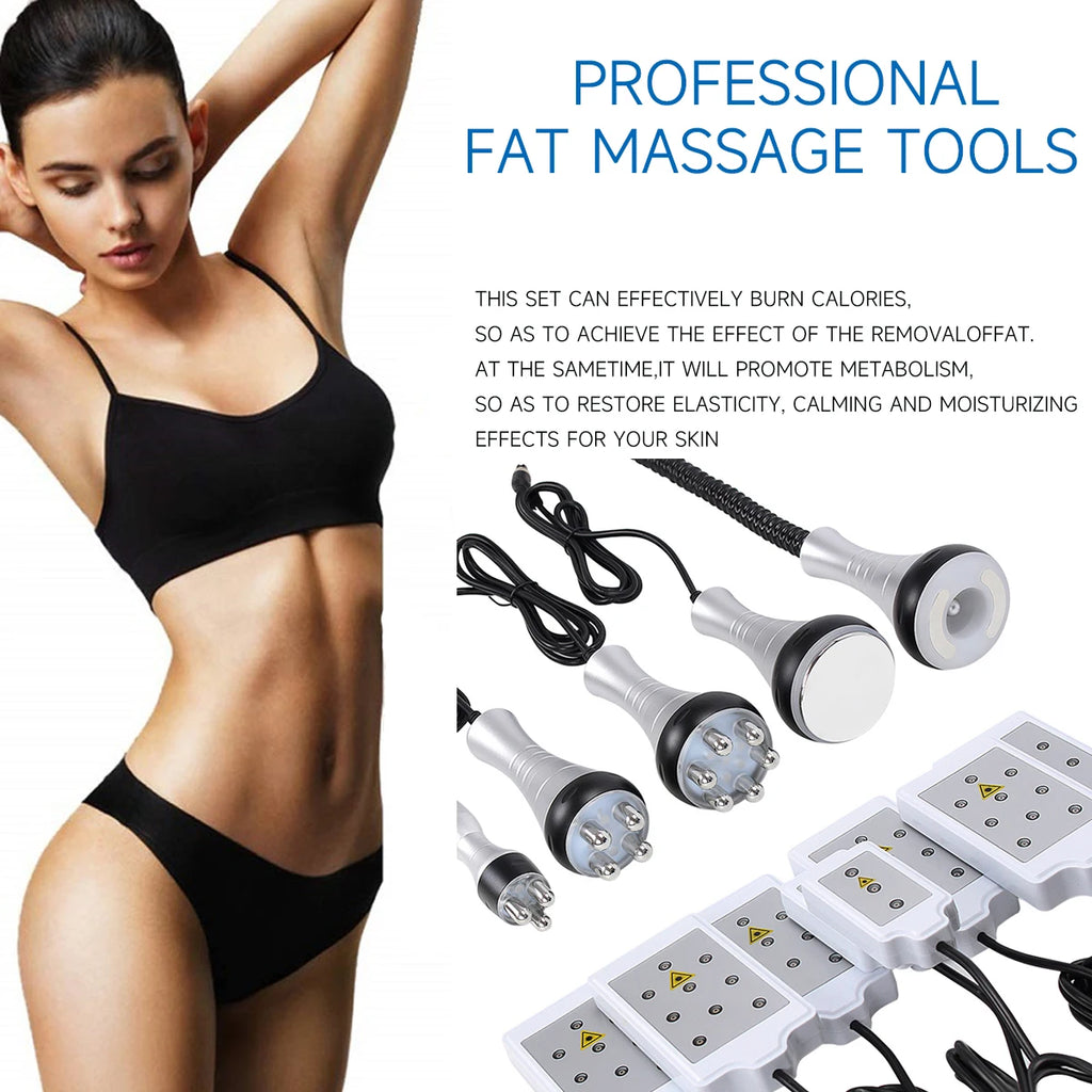 Ultrasonic Cavitation Machine 6-in-1 Body Slimming Device Body Shaping Massage Equipment Tidesmit