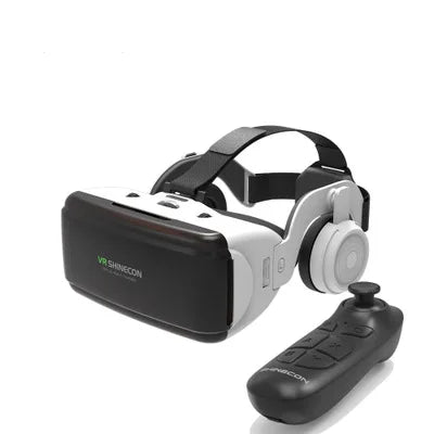 VR Headset for Smartphone 3D Glasses G06E with Spatial Audio G06E and B03 Tidesmit