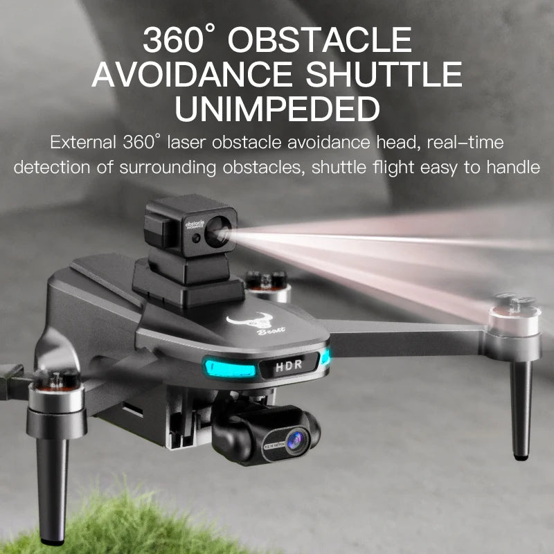 SG109 GPS Camera Drone: 4K Video with 360 Laser Obstacle Avoidance Tidesmit