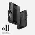 Magnetic Carbon Fiber Wallet: 6-in-1 Slim Fit Phone Case Black Carbon Fiber Tidesmit