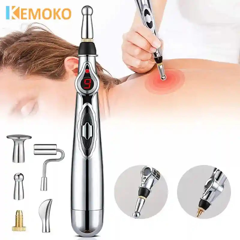 Electric Acupuncture Massage Pen for Targeted Muscle Relief - Tidesmit Back Massage Instrument Tidesmit