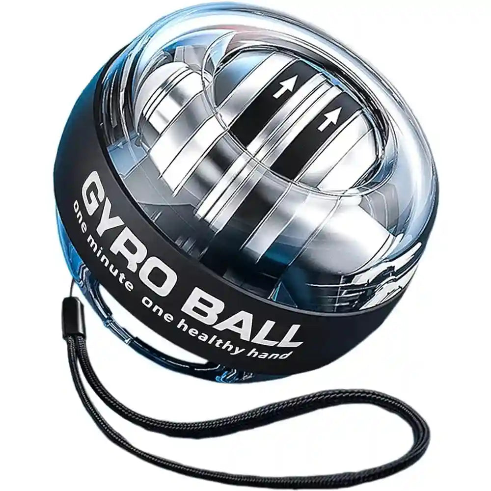 Wrist Strengthener Gyro Ball - Self-Starting Powerball for Forearm Grip Massage Roller Tidesmit