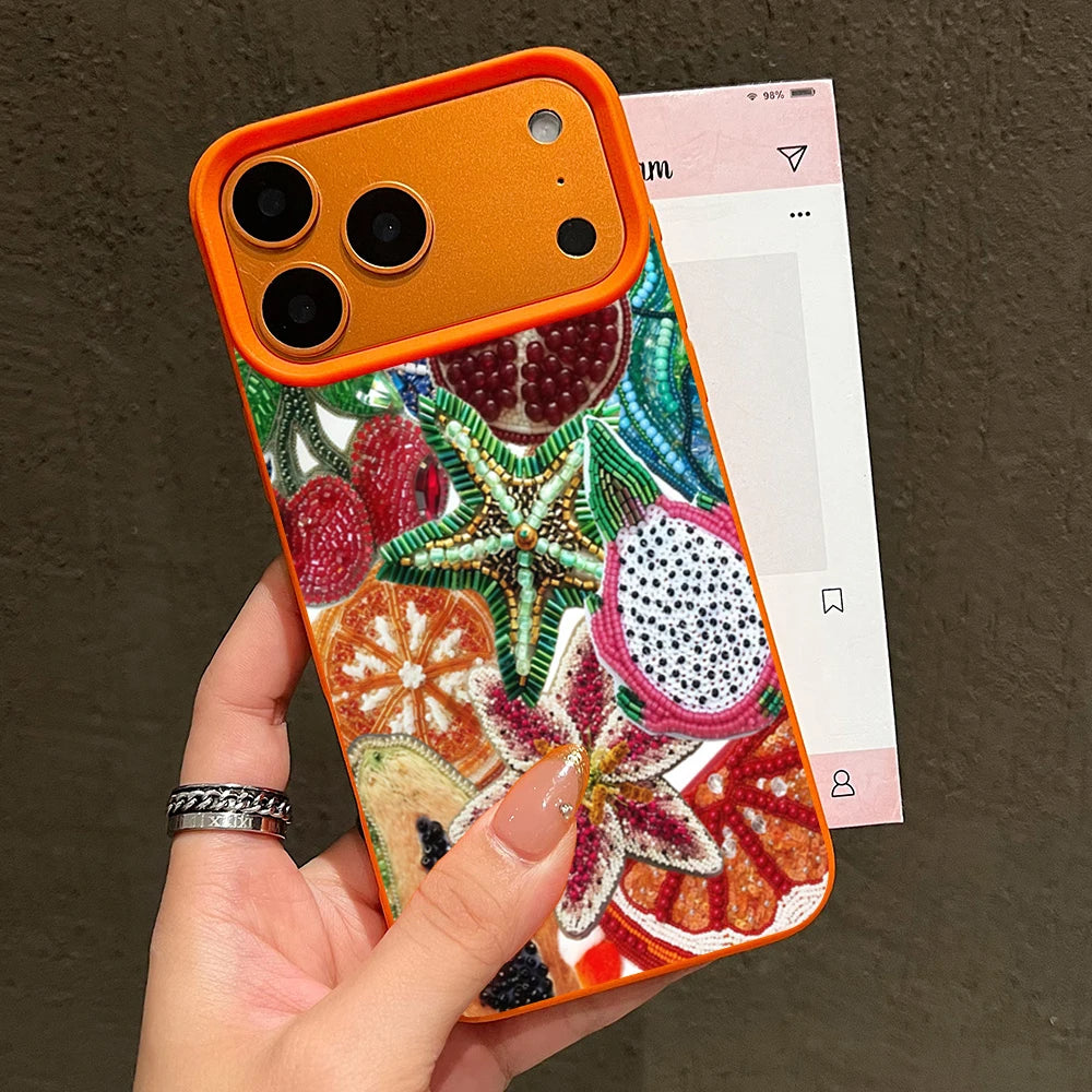 Retro Fruit Phone Case for iPhone - Slim Shock-Absorbing Cover Tidesmit