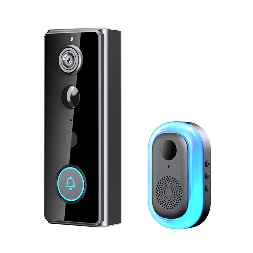 Wireless WIFI FHD Tuya Doorbell IP65 Waterproof Video Intercom with Camera for Home Security PIR Motion Detection Night Vision