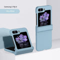 Samsung Galaxy Z Flip 7 Case: Military-Grade Shockproof Hinge Cover Sky Blue Tidesmit